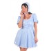 KLEMARO PVC Plastik - Bo Peep-Kleid Sissy-Kostüm UN19 BO PEEP DRESS KLEMARO PVC Plastik - Bo Peep-Kleid Sissy-Kostüm UN19 BO PEEP DRESS