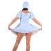 KLEMARO PVC Plastik - Bo Peep-Kleid Sissy-Kostüm UN19 BO PEEP DRESS KLEMARO PVC Plastik - Bo Peep-Kleid Sissy-Kostüm UN19 BO PEEP DRESS